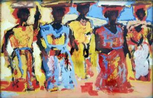 "African Figure Study"