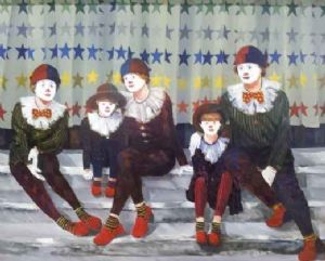 "Five Clowns"