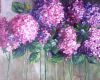 "Pink Hydrangeas"