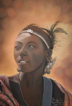 "Young Samburu Initiate 2"