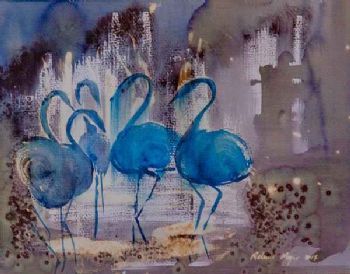 "Flamingo Ladies of the Lake 01"