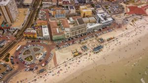 "Muizenberg Beachfront, Cape Town."