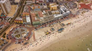 "Muizenberg Beachfront, Cape Town."