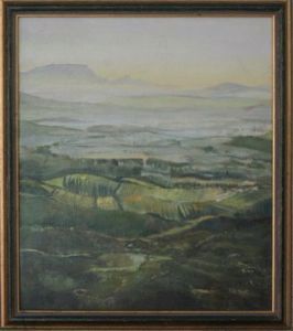 "Table Mountain, from Eerste Rivier"