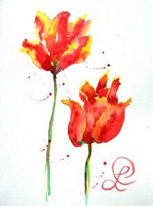 "Seasons First Tulips"
