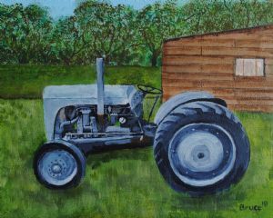 "Tractor In Norfolk"