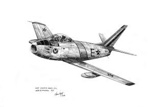 "Saaf North American Sabre Mk 6 "