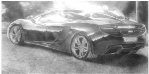 "Parked Supercar"