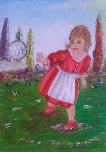 "Girl Throw Ball"
