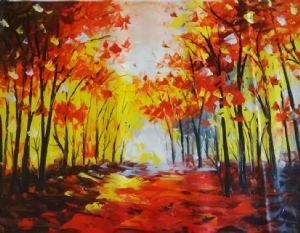 "Autumn Pathway"