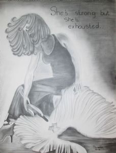 "Exhausted"