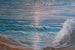 Waves Under a Cloudy Sky