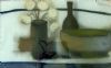 "Still Life with Flowers, Bottle and a Bowl"