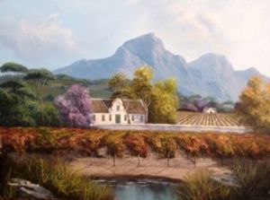 "Autumn in Franschhoek Valley"