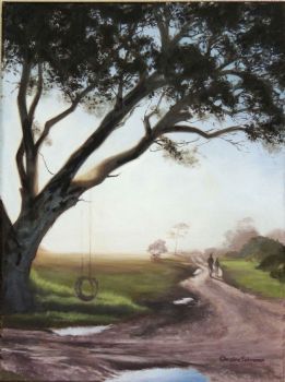 "Stroll After the Rain in Sedgefield"
