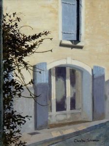 "Blue French Shutters"