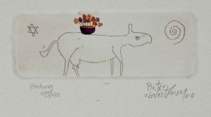 "Little Cow (Vase)"