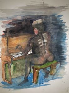 "Naked Pianist"