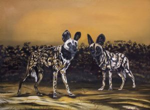 "Wild Dogs  Print"