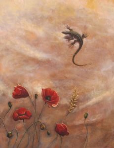 "Poppies at Noon"