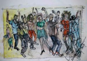 "Dancing Scene"