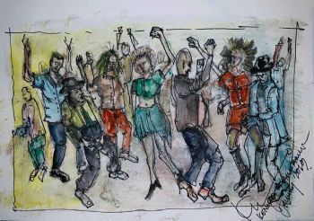 "Dancing Scene"