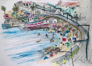 "Kalk Bay Harbor Pool"