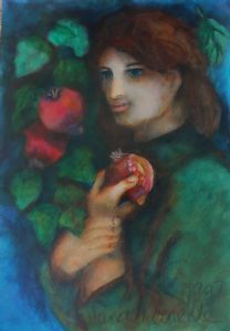 "Pomegranate Symbol of life"