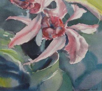 "Orchid Still Life "
