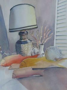 "Still Life with Wooden Fish"