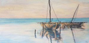"Sunset Dhows"