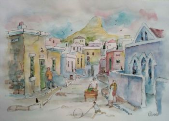 "Bokaap and Lion's Head"