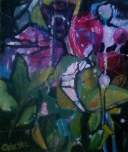 "Abstract Flower Study"
