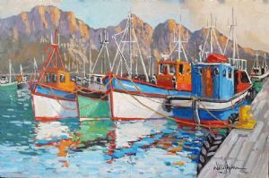 "Houtbay fishing boats"