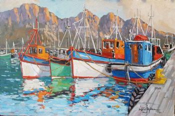 "Houtbay fishing boats"