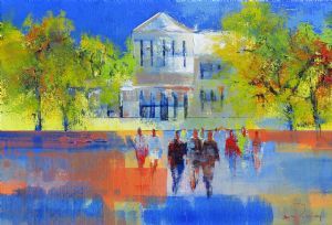 "Stellenbosch Street Scene"
