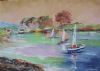 Seabreeze with Sailboats