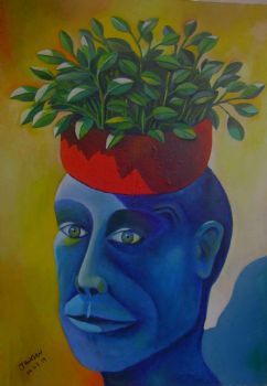 "Self Portrait: the Fertile Mind"