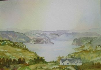 "West Coast Scotland Original Watercolor"