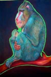 "Green Mandrill"