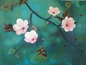 "Cherry Blossoms, Kyoto"