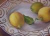 "Lemons on Golden Plate"