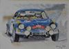 "Renault Alpine,Monte Carlo Rally 1971"