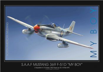 "SAAF Mustang F-51d 
