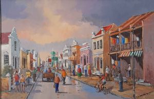"Afternoon Stroll in District Six"