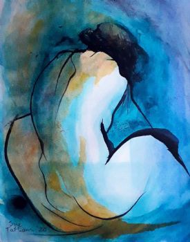 "Figure Study - Back View "