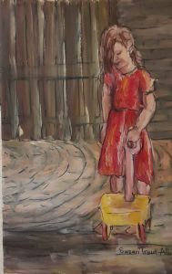 "Girl in the Red Dress"
