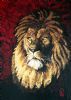 "Lion on Red"