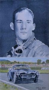 "Stirling Moss, Ferrari 250 SWB"