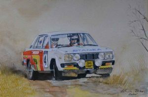"Datsun Stanza Rally"